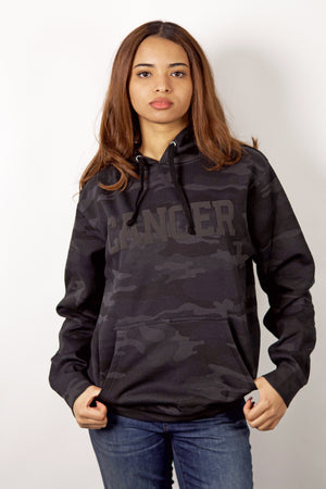 Camo Puff Print Hoodie