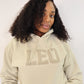 Sand Zodiac Puff Print Hoodie