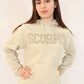 Sand Zodiac Puff Print Hoodie