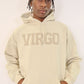Sand Zodiac Puff Print Hoodie