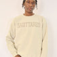 Sand Zodiac Puff Print Crewneck