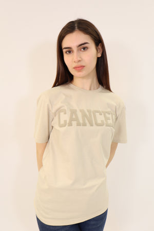 Sand Zodiac Puff Print T-Shirt