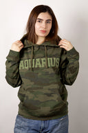 Camo Puff Print Hoodie
