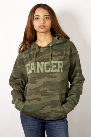 Camo Puff Print Hoodie