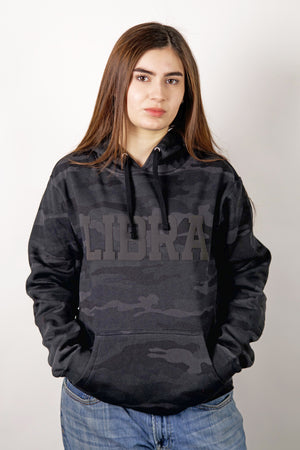 Camo Puff Print Hoodie