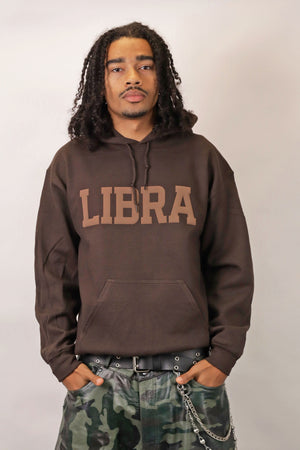 Chocolate Zodiac Puff Hoodie