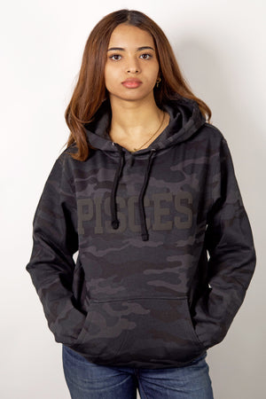 Camo Puff Print Hoodie