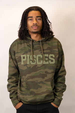 Camo Premium Puff Print Hoodie