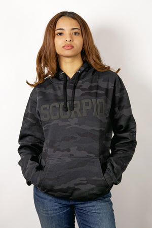 Camo Puff Print Hoodie