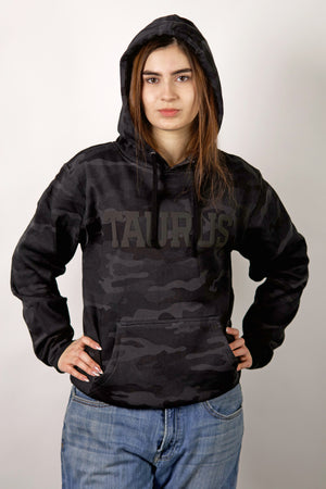 Camo Puff Print Hoodie