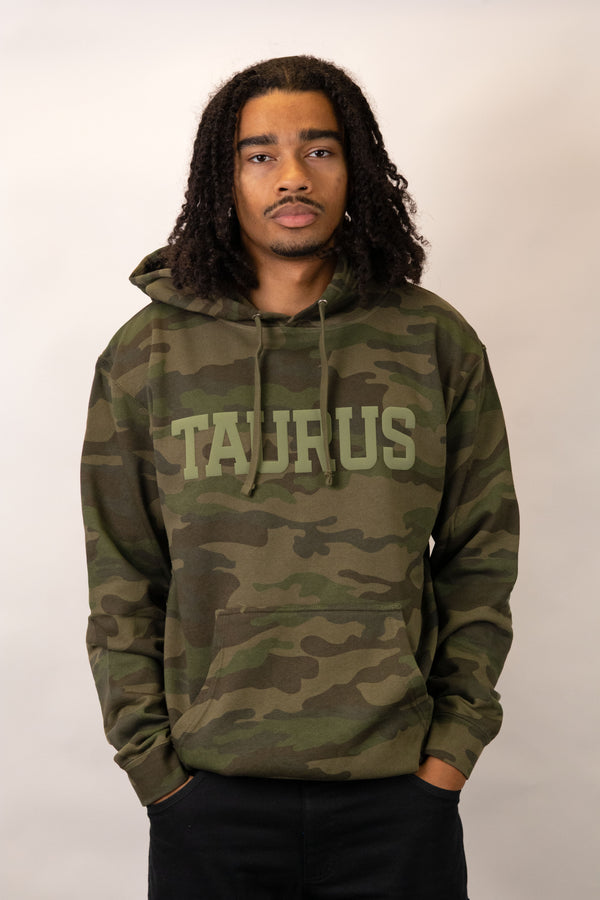 Camo Premium Puff Print Hoodie