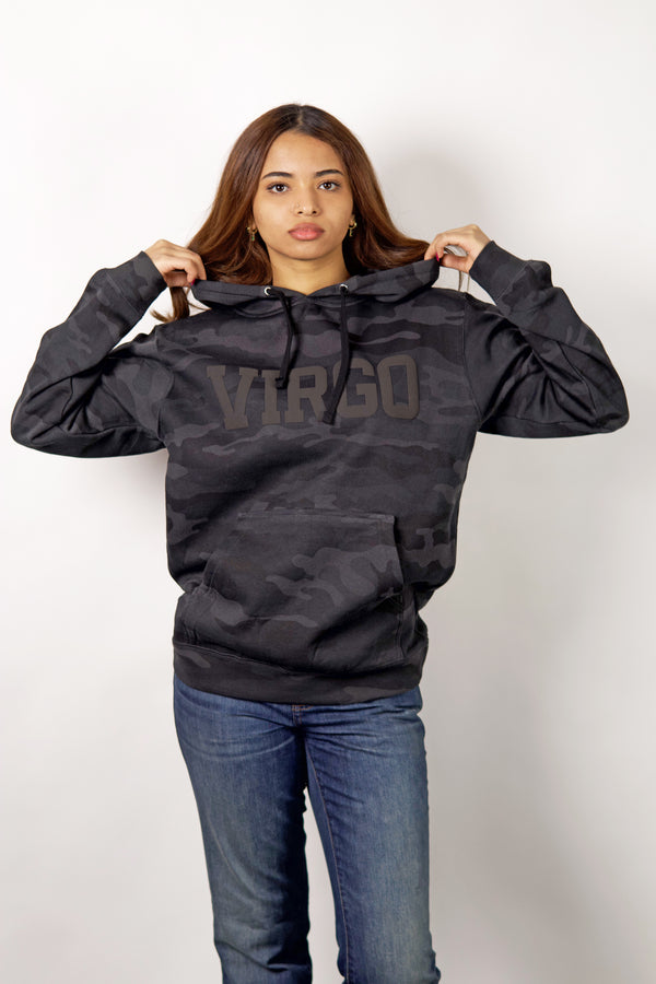 Camo Puff Print Hoodie